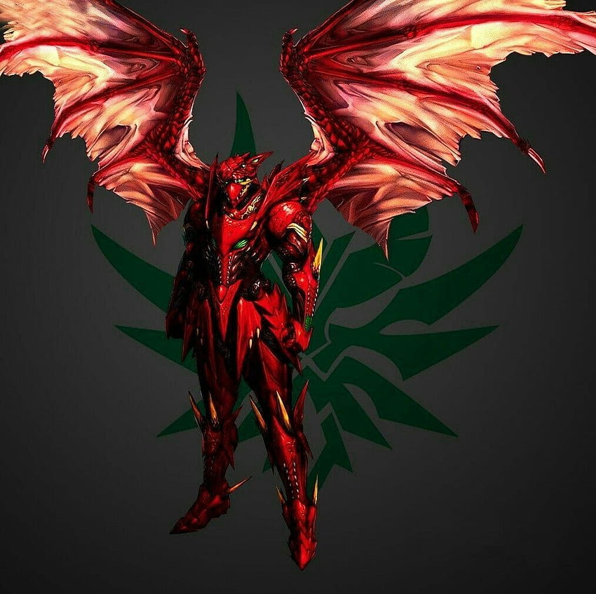 Red Dragon Emperor DxD HD wallpaper