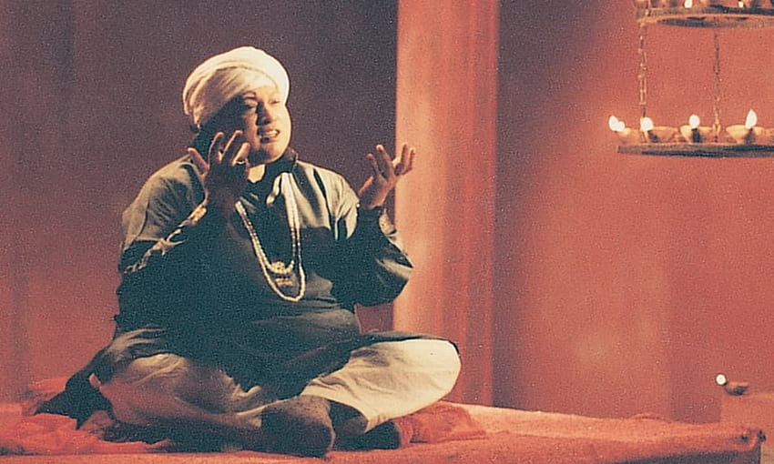 La musica classica non è contro l'Islam: Nusrat Fateh Ali Khan Sfondo HD