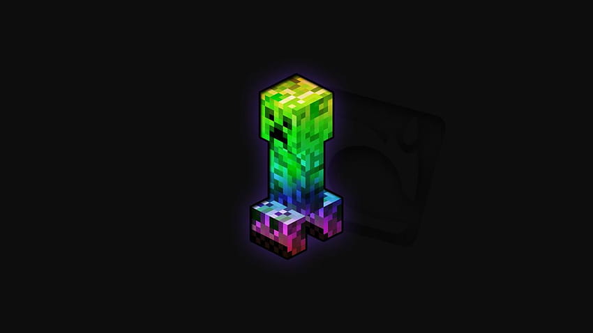 Wide Creeper Minecraft 3D For Your Windows 7, minecraft diamond background  HD wallpaper | Pxfuel