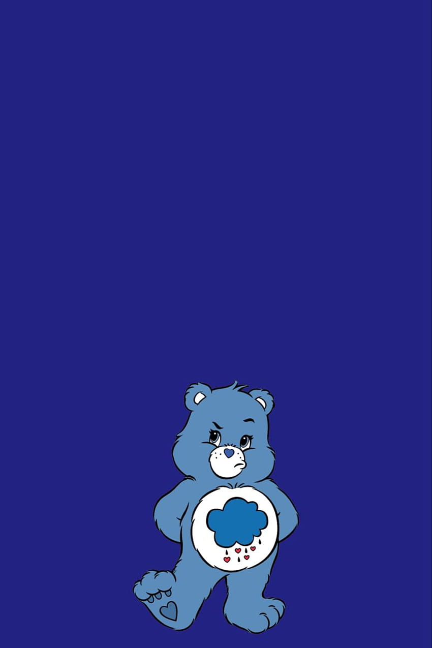 grumpy bear in 2021, grumpy aesthetic HD phone wallpaper