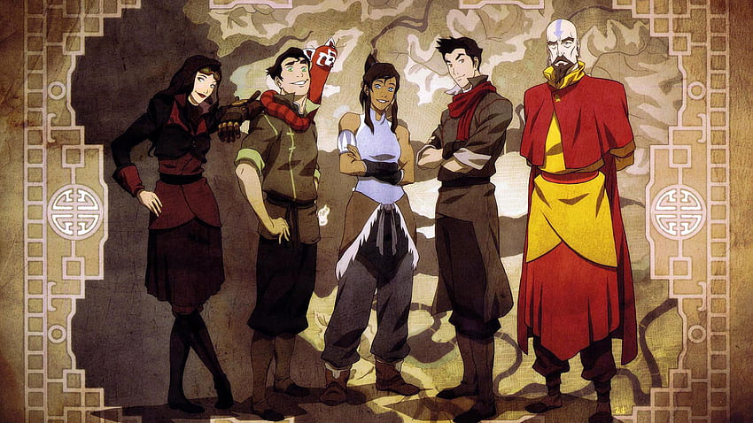 Avatar Legenda Korra Korra Legenda Korra Bolin Avatar Mako Avatar Tenzin Legenda K Wallpaper HD