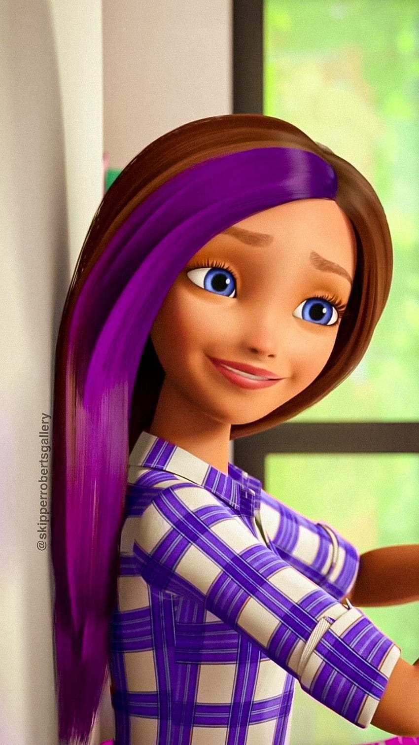 Skipper in purple, skipper from barbie dreamhouse HD phone ...