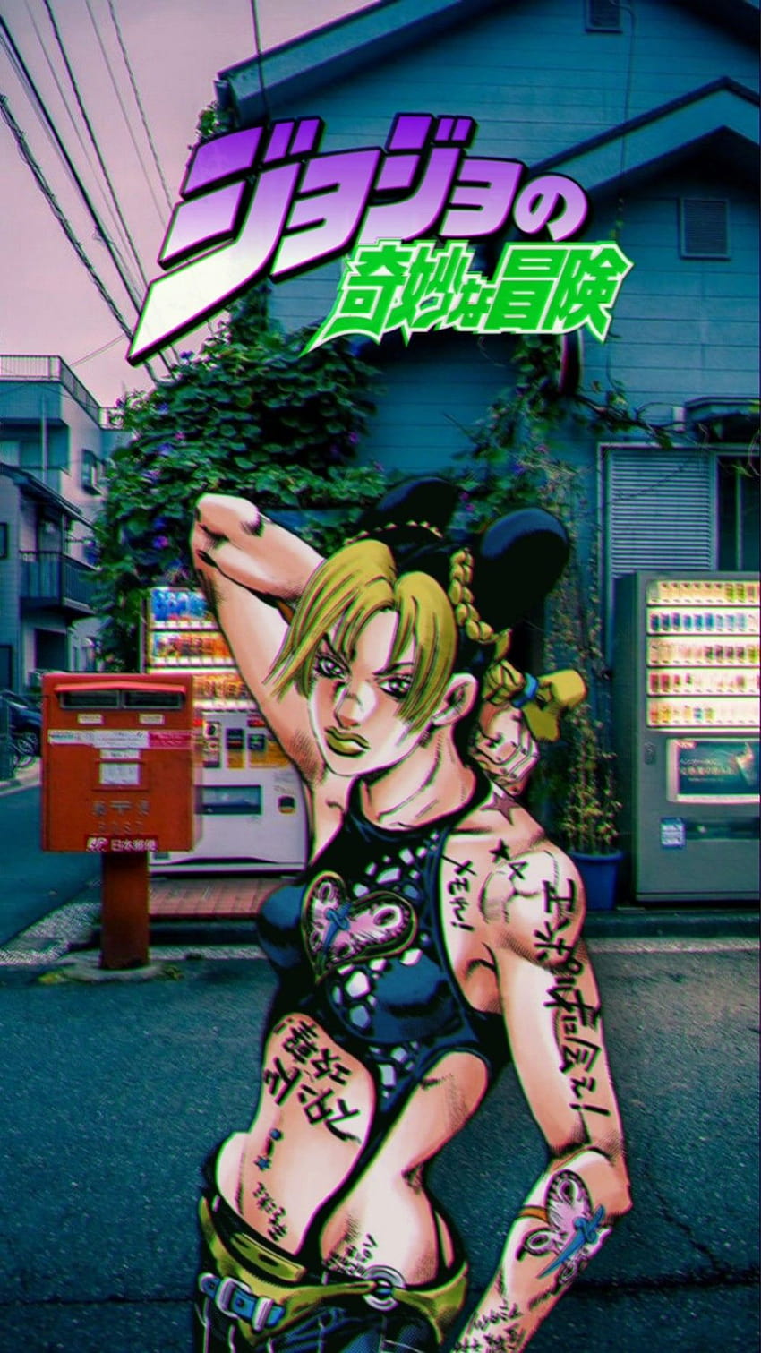 Jolyne And Jotaro posted by Ryan Cunningham HD phone wallpaper