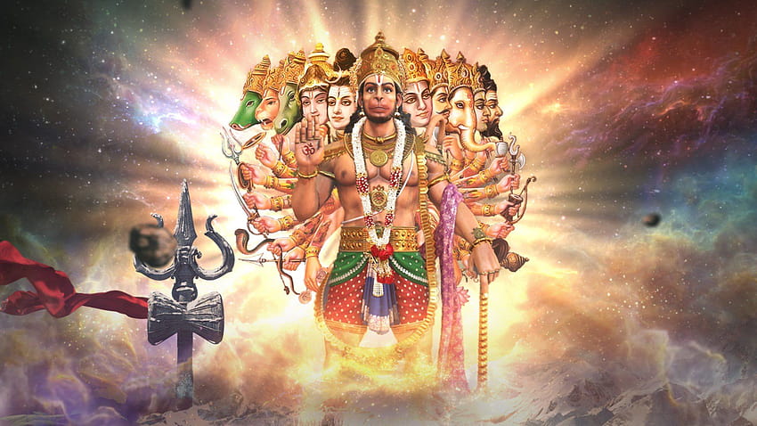 HD wallpaper: Hindu Gods, Lord Hanuman, Jai Shree Ram, India | Wallpaper  Flare