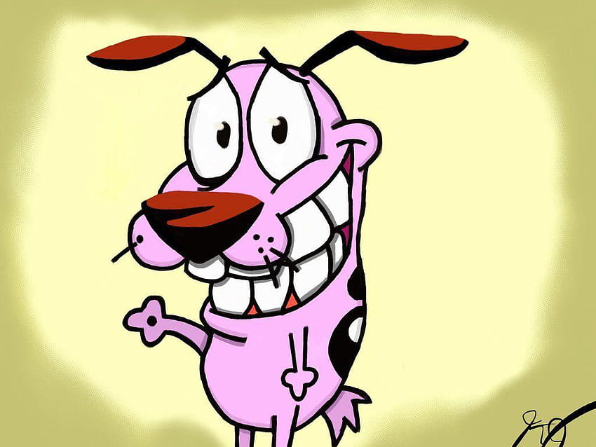 Courage The Cowardly Dog HD wallpaper