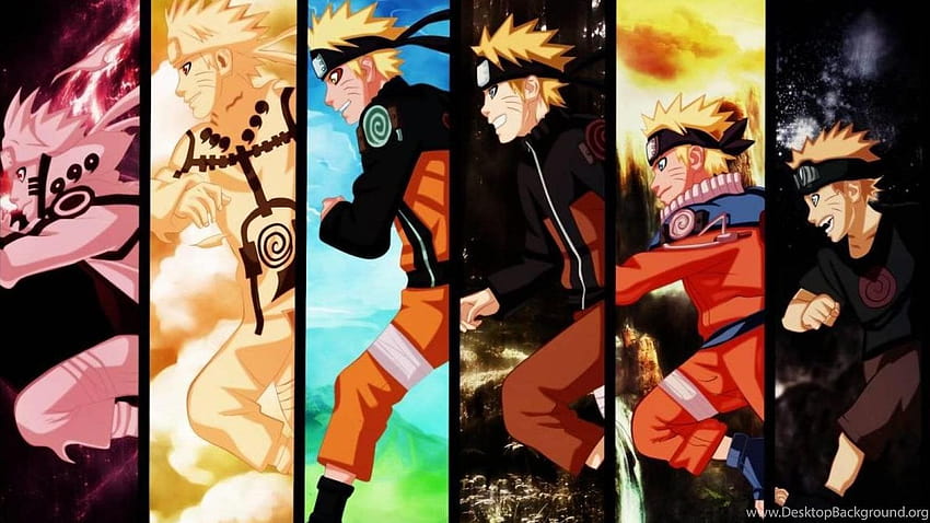 Croissance de Naruto, évolution de Naruto Fond d'écran HD