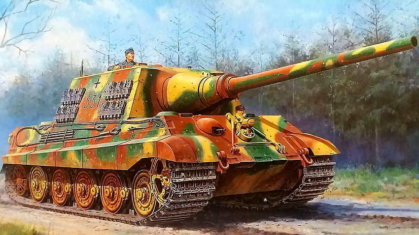 탱크의 jagdtiger HD 월페이퍼