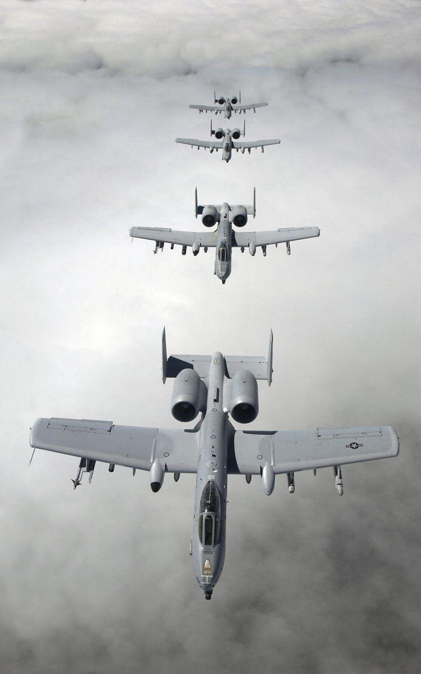 フェアチャイルド A 10 Thunderbolt II, 航空機, 軍用機, ポートレート、a10 サンダーボルト HD電話の壁紙
