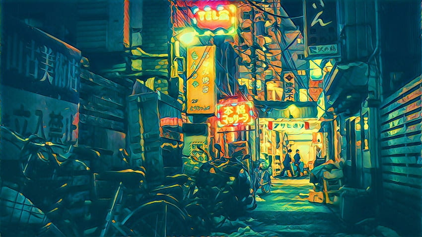 Tokyo Art, eboy computer HD wallpaper
