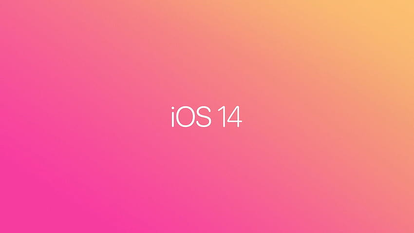 iOS 14 for iPhone, you can do it HD wallpaper