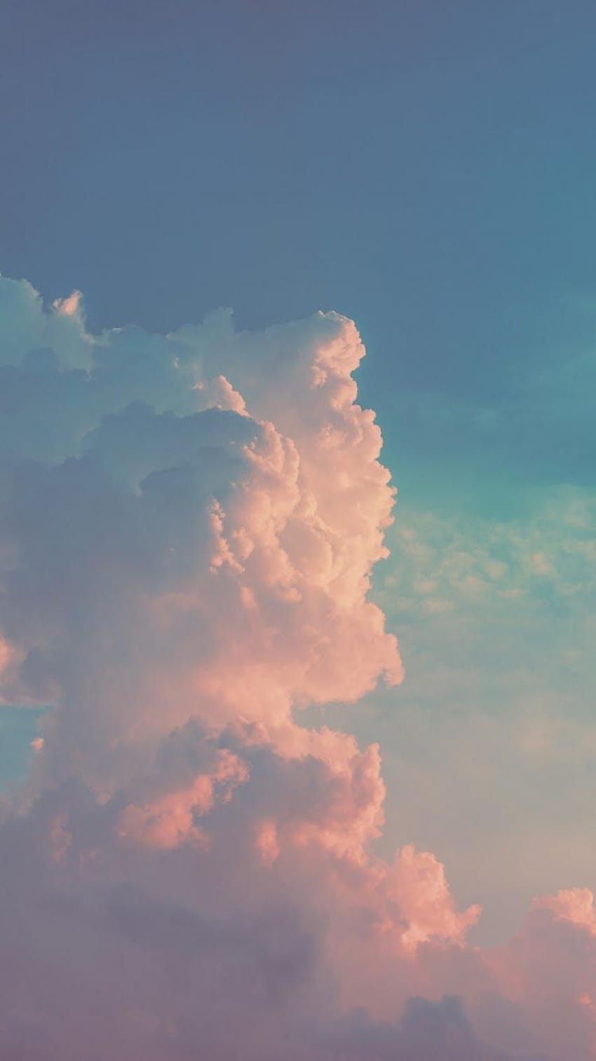 Nuvola nel cielo random Tumblr Cloud, nuvola estetica Sfondo del telefono HD
