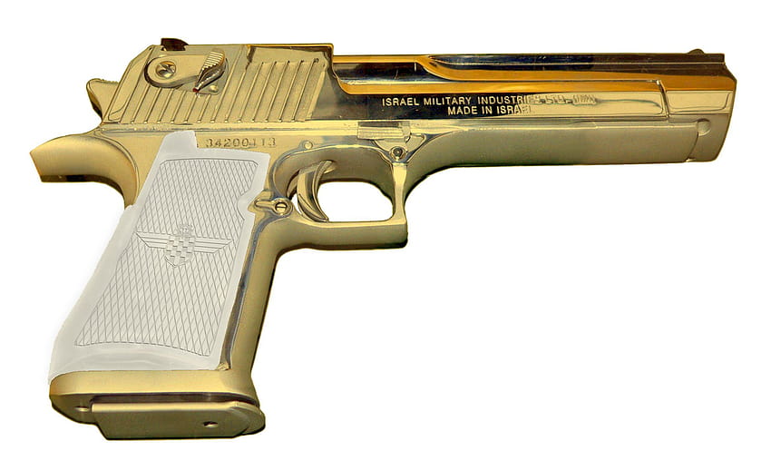 guns, gold, weapons, handguns, gold desert eagle HD wallpaper