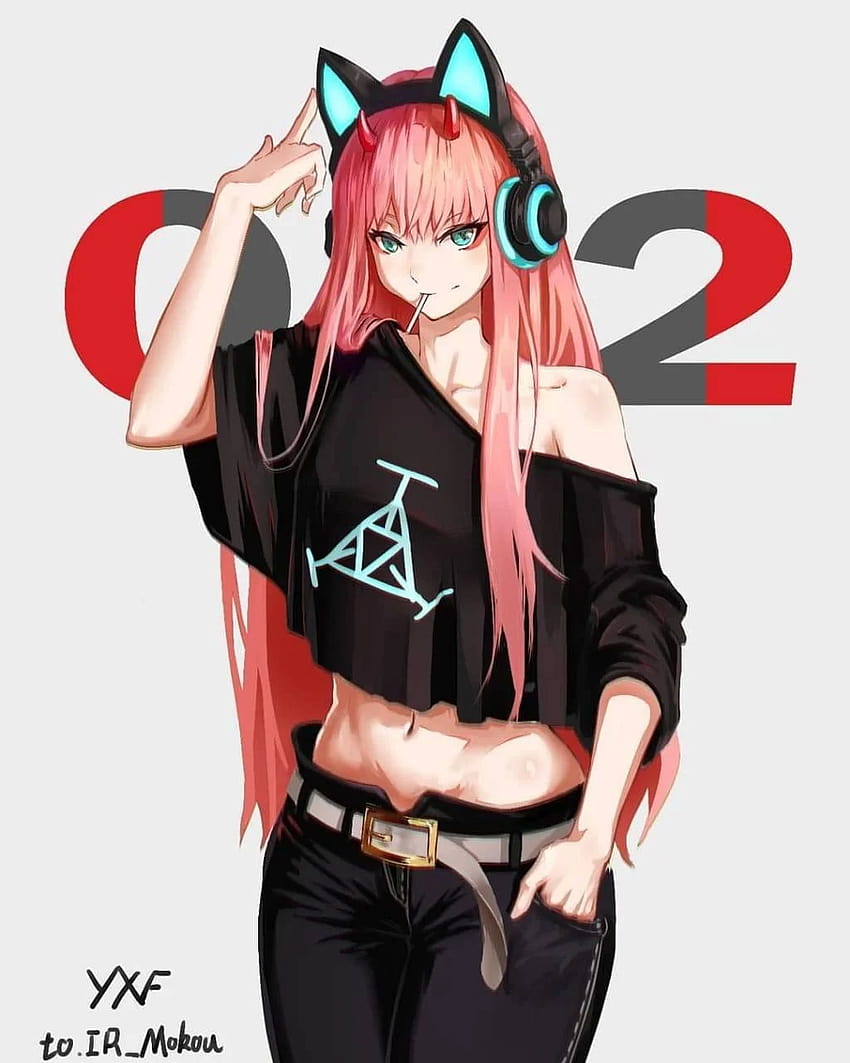 Zero two by Arie_AW, zero two cute android HD phone wallpaper