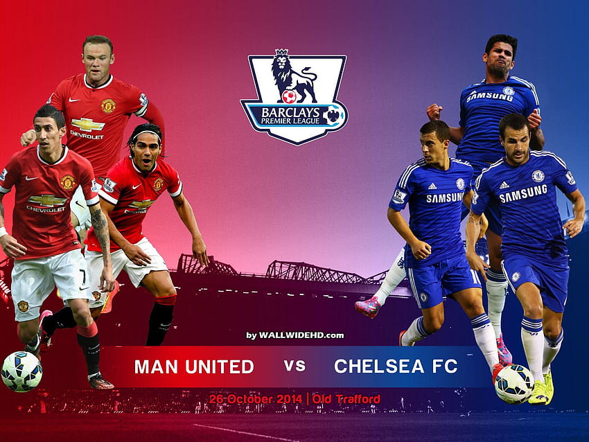 2048x1536 Manchester United vs Chelsea FC 2014 HD wallpaper