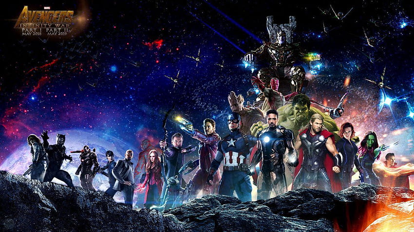 Avengers: Infinity War, Captain America, Iron Man, Thor, doktor Strange Infinity War Tapeta HD