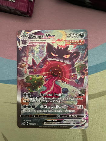 M Gengar EX Pokemon TCG, Hobbies & Toys, Toys & Games on Carousell