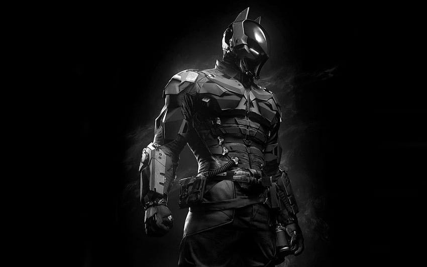 Black and White Batman Arkham Knight Game : Games, black and white gaming HD wallpaper