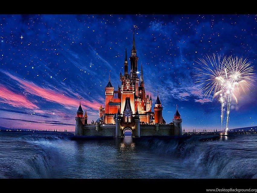 Hình nền tuyệt đẹp với lâu đài Disney đầy mơ mộng và phù thủy, đem lại cho bạn cảm giác như đang sống trong một thế giới cổ tích.