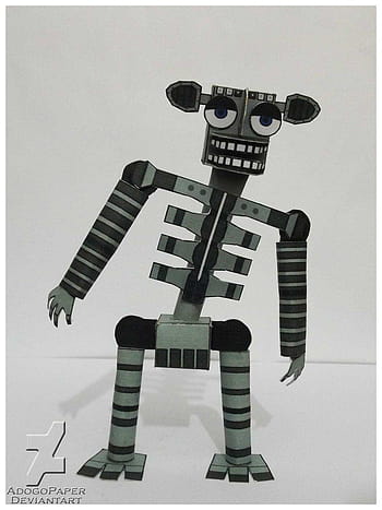 five nights at freddy's 2 BB papercraft Part2 by Adogopaper