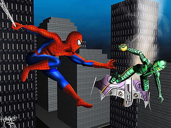 green goblin spiderman 1