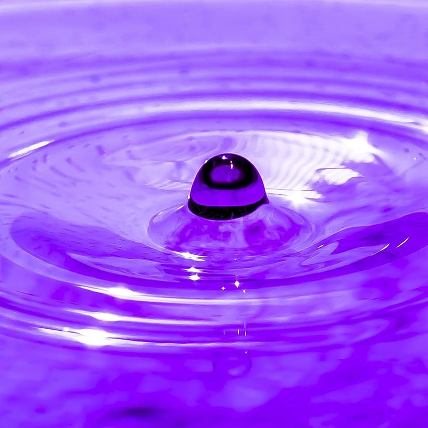 Purple Water Drop Bubble Circle iPad HD phone wallpaper
