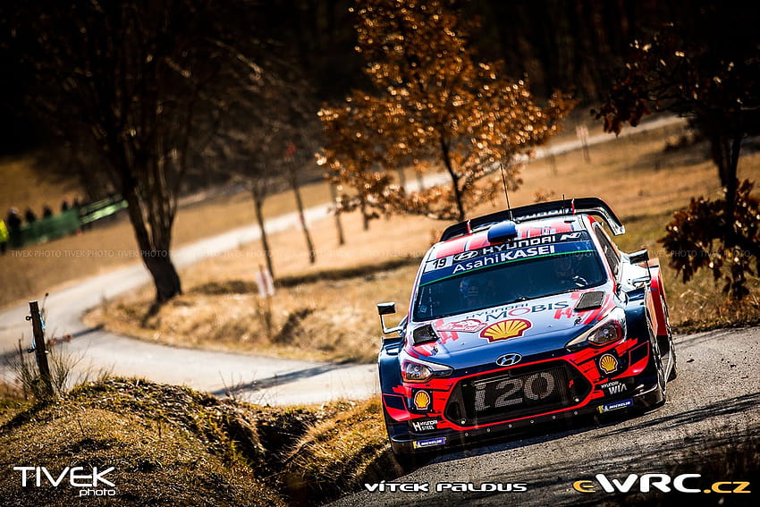 Sébastien Loeb − Daniel Elena − Hyundai i20 Coupe WRC − Rallye Automobile de Monte, sebastien loeb HD wallpaper