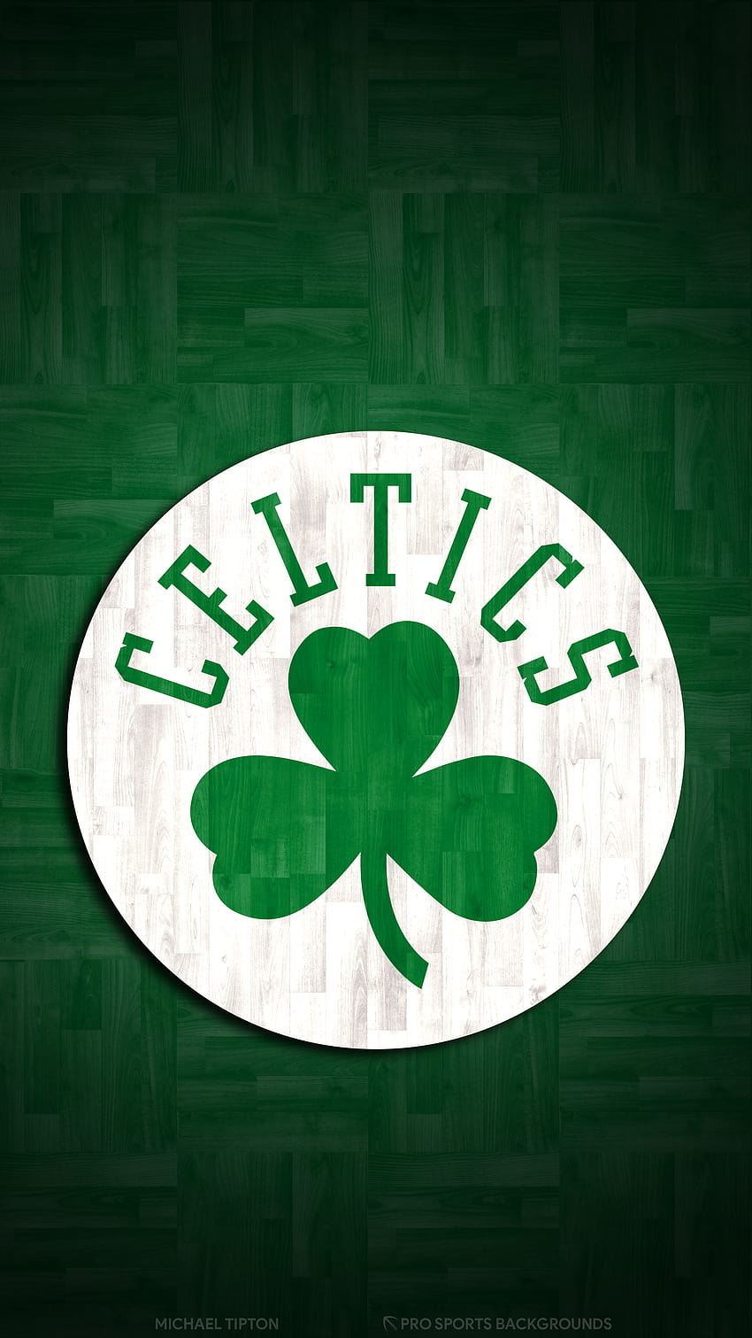 Weißes Boston Celtics-Logo, Boston Celtics Android HD-Handy-Hintergrundbild