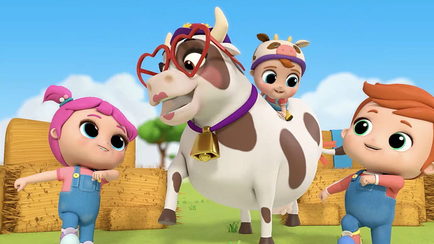 1080P Free download | The Cow Named Lola Farm Animal Songs: Little ...