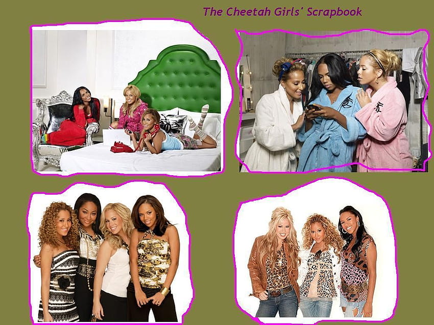 O álbum de recortes das Cheetah Girls papel de parede HD