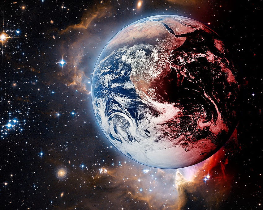 M. Keith Berputar di Bumi Pertiwi Dari Atas, planet kita Wallpaper HD
