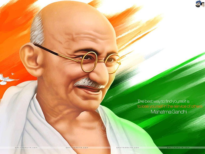Mahatma Gandhi , , , wygaszacze ekranu, gandhi Tapeta HD