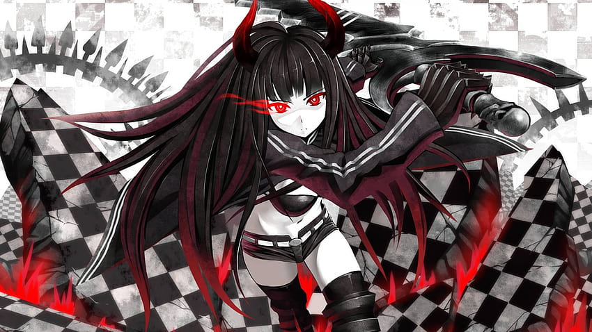 Anime Girl with Sword, bad girls nightcore HD wallpaper