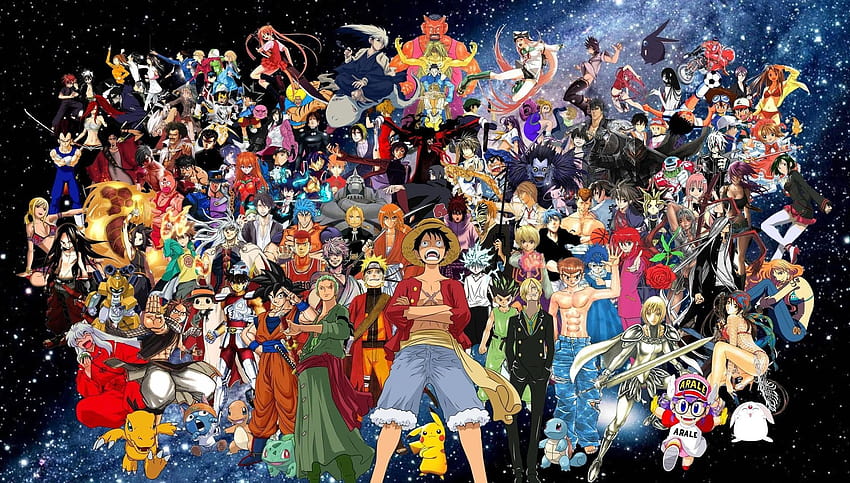 Shonen Jump Crossover Related Keywords & Suggestions, All Anime Crossover  HD wallpaper | Pxfuel