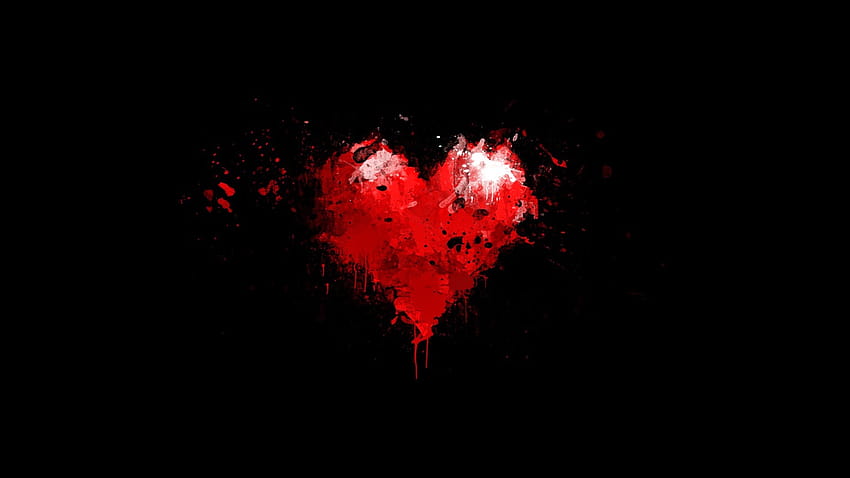 Romantic Love Heart Designs Cover, evil heart HD wallpaper