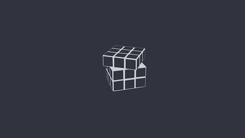 Rubiks Cube Minimalism, Artist, Backgrounds, and, cool rubiks cube HD wallpaper