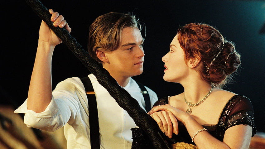 Kate Winslet filmy Titanic romantyczny Leonardo DiCaprio, filmy romantyczne Tapeta HD