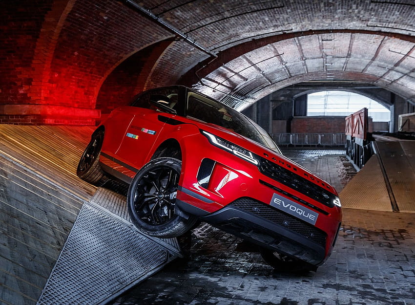 Range Rover Evoque Front Three 2020 ...mobil baru, range rover merah Wallpaper HD