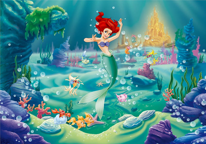 Os 5 melhores fundos de Ariel Little Mermaid no quadril, ariel disney papel de parede HD