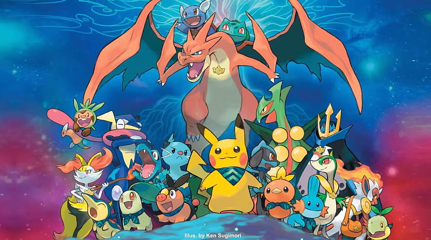 Art Pokémon Super Mystery Dungeon par Ken Sugimori. Je pense que c'est, dewott Fond d'écran HD