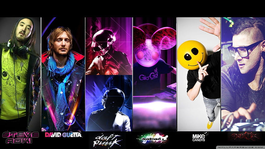 The Best DJ's : : Fullscreen, steve aoki HD wallpaper