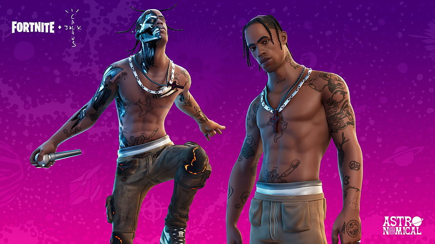 Over 12M Gamers Tuned in to Watch Travis Scott Get 'Astronomical, fortnite travis scott event time HD wallpaper