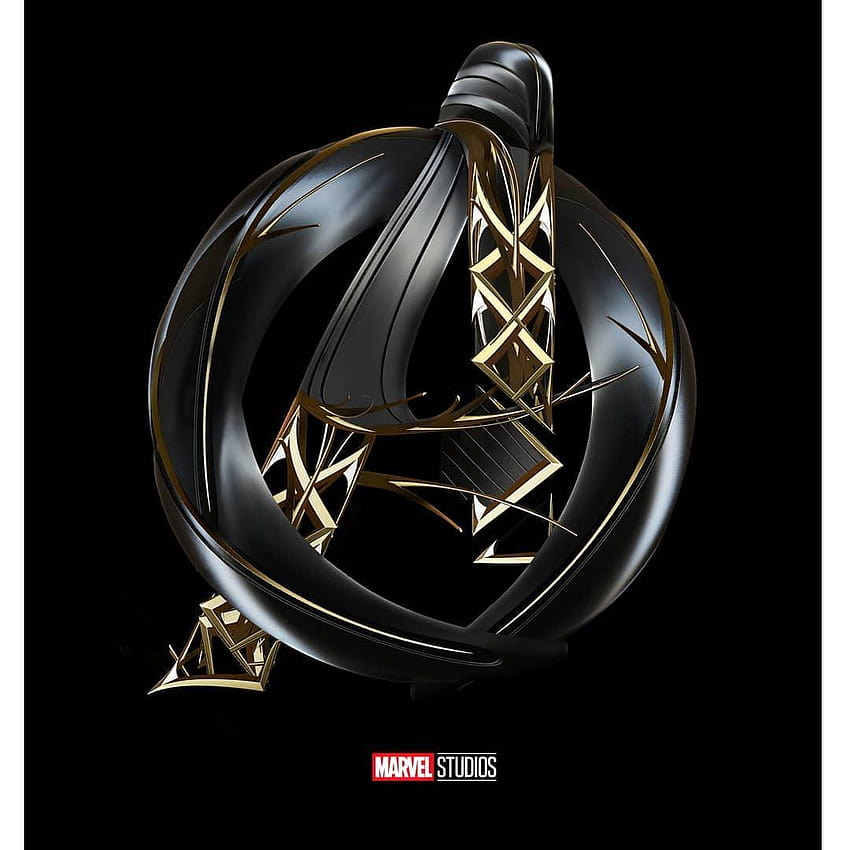 Avengers Endgame na Androida, logo Avengers Tapeta na telefon HD