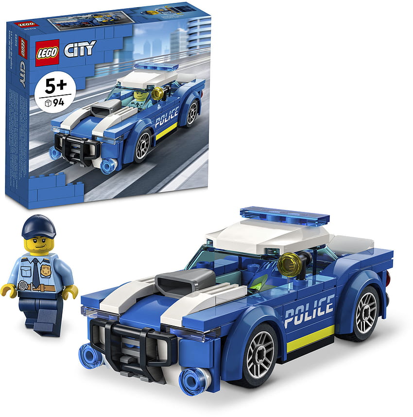 LEGO City Police Car 60312 6379600, lego police HD phone wallpaper