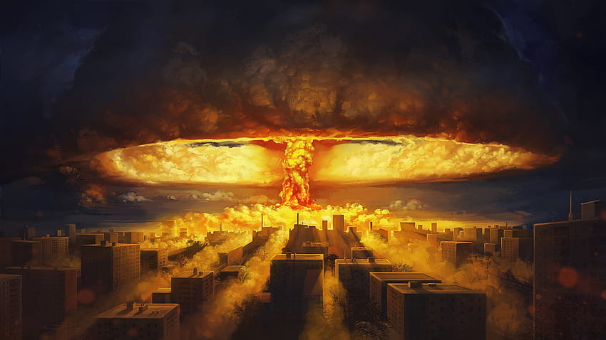 Mushroom Cloud Nuclear Bomb Nuclear Explosion ATOM RPG, nuclear blast HD wallpaper