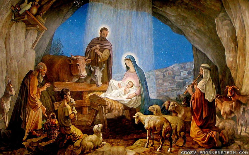 Baby Jesus Group, baby jesus christmas HD wallpaper