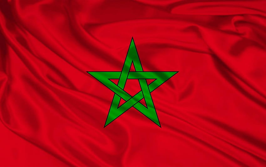 Morocco flag HD wallpaper
