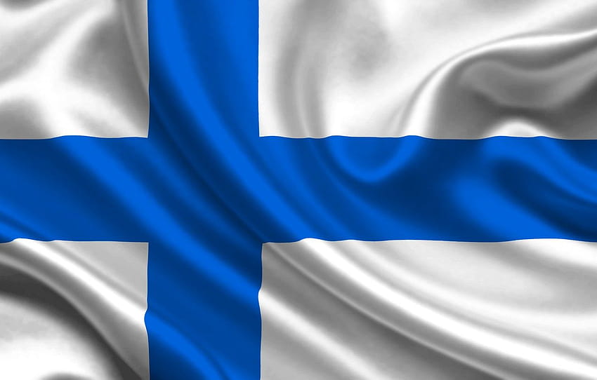 Флаг, Текстура, Финландия, Флаг, Финландия, Финландия, The, флаг на Финландия HD тапет