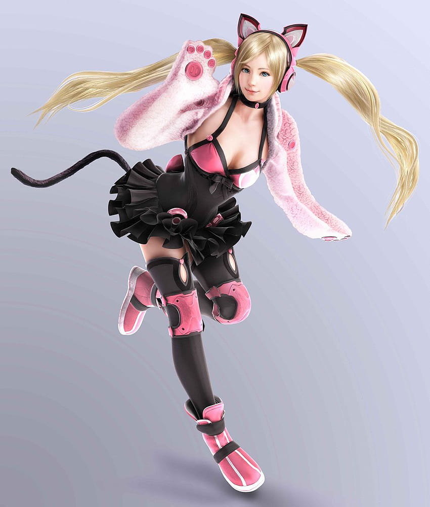 Tekken 7: Fated Retribution의 Lucky Chloe 캐릭터 아트워크, 철권 소녀들 HD 전화 배경 화면