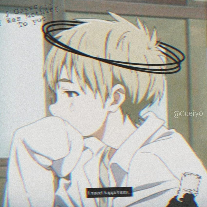 Esthétique Anime Boy Sad, anime boy pfp Fond d'écran HD