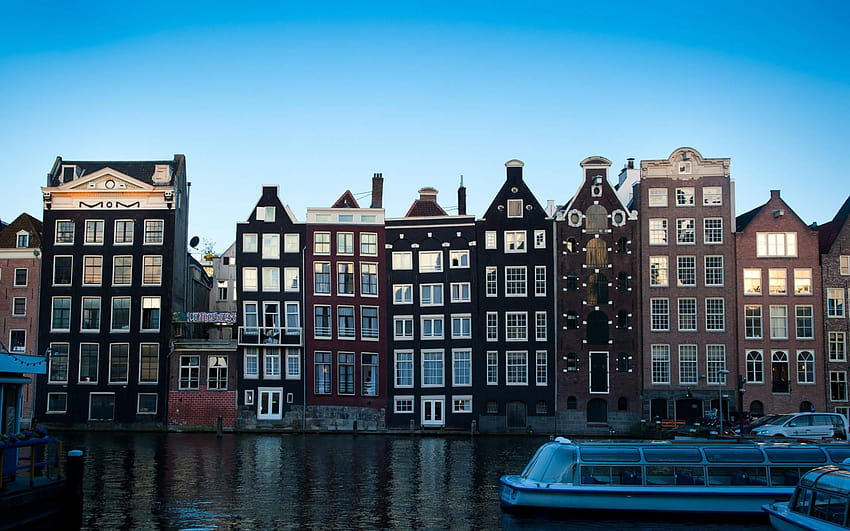 アムステルダム市 オランダ、 高画質の壁紙